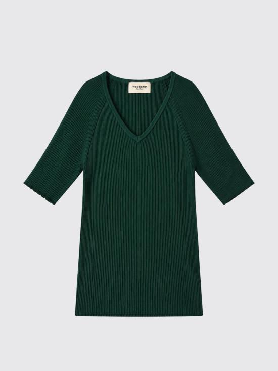 26FW 위켄드막스마라 스웨터 2625366091600 008 Green