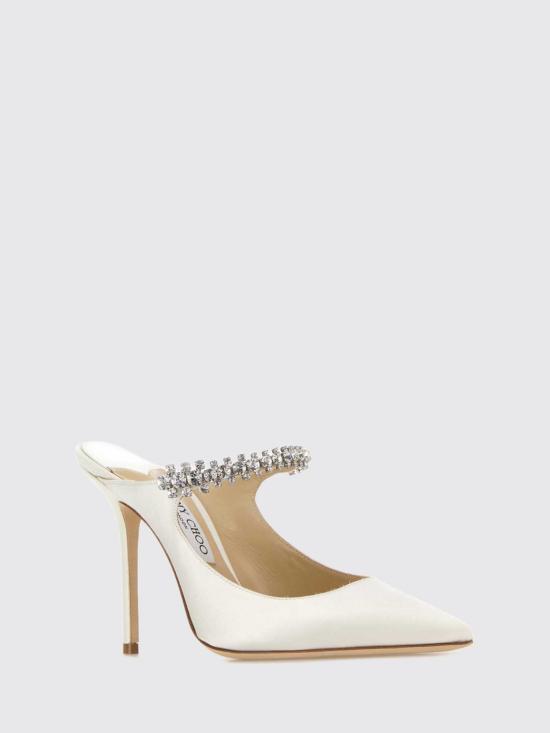 26FW 지미추 힐/펌프스 BING100SAT Ivory - JIMMY CHOO