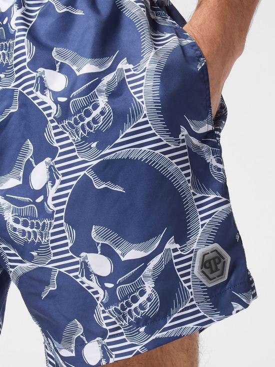 26SS 필립 플레인 스윔팬츠 UADCMMX0187PNY002N 14 Blue - PHILIPP PLEIN