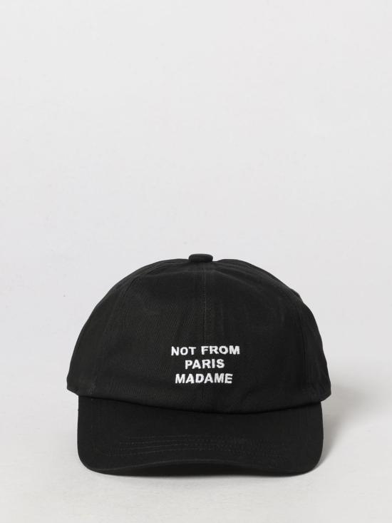 26FW 드롤드무슈 볼캡 PERMCP151CO138 BL Black - DROLE DE MONSIEUR
