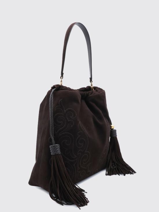 26FW 에트로 숄더백 WP1B0036AE11M M0682 Brown - ETRO