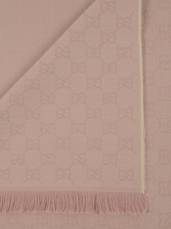 26FW 구찌 GG 울 스카프 8485073G200 5872 Pink - GUCCI