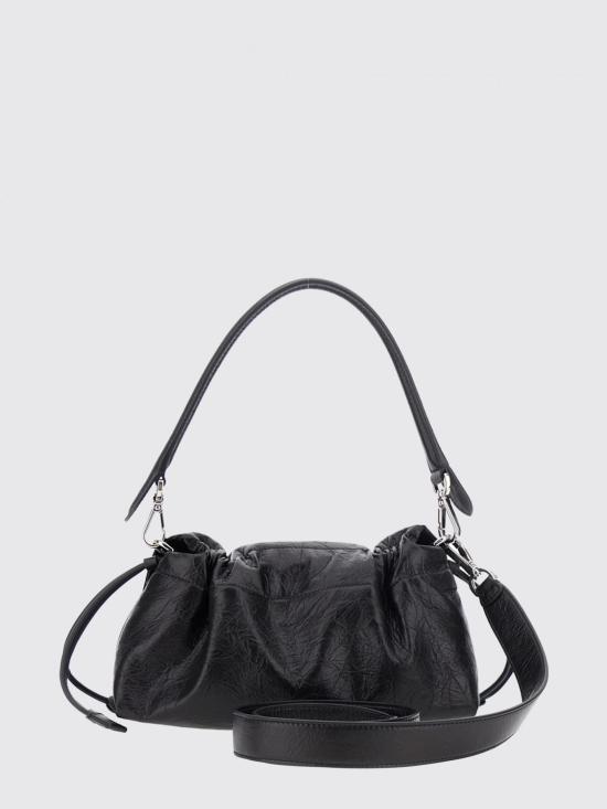 26FW 펜디 바게트 소프트 미디엄 백 8BR856B14M F0QA1 Black - FENDI