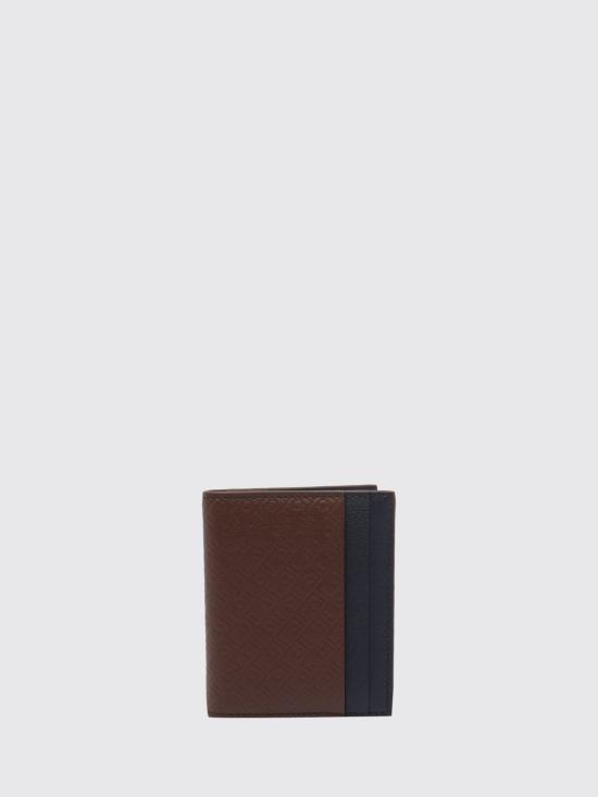 26FW 살바토레 페라가모 모노그램 카드 홀더 661570 793727 MID Brown