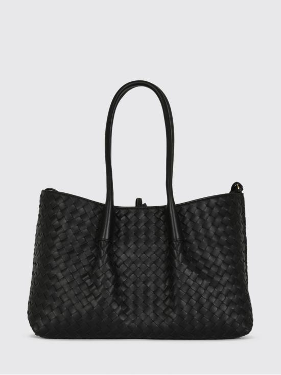 26FW 보테가베네타 피나코테카 숄더백 854371V5AG1 1206 Black - BOTTEGA VENETA