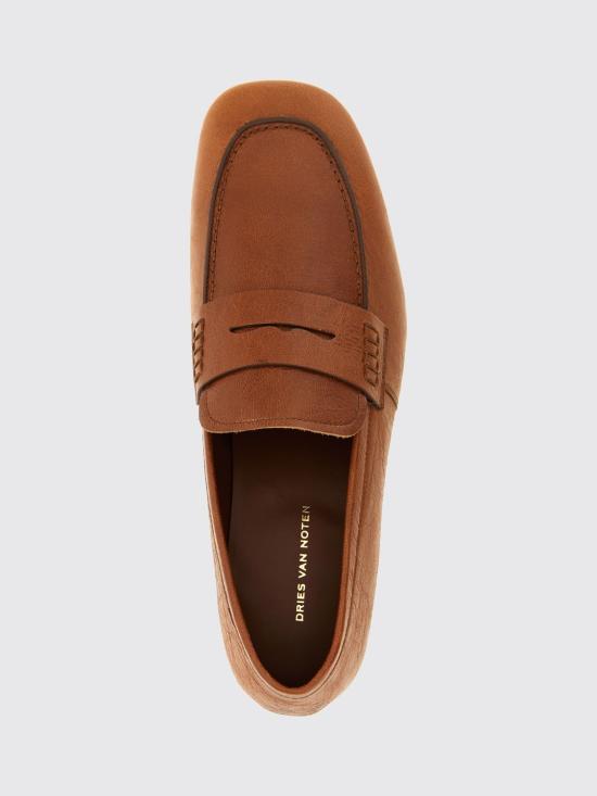 26FW 드리스 반 노튼 로퍼 2621317110502 706 Brown - DRIES VAN NOTEN