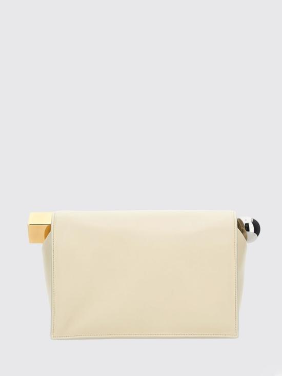 26FW 자크뮈스 론드 까레 클러치 BAW00356AC27L14 115 White - JACQUEMUS