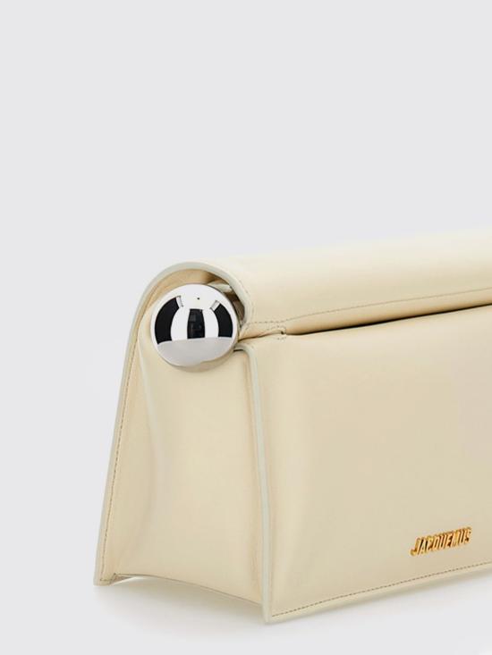 26FW 자크뮈스 론드 까레 클러치 BAW00356AC27L14 115 White - JACQUEMUS