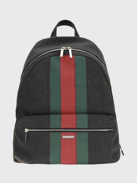 26FW 구찌 태그 라지 백팩 875226FAGA4 8444 Black