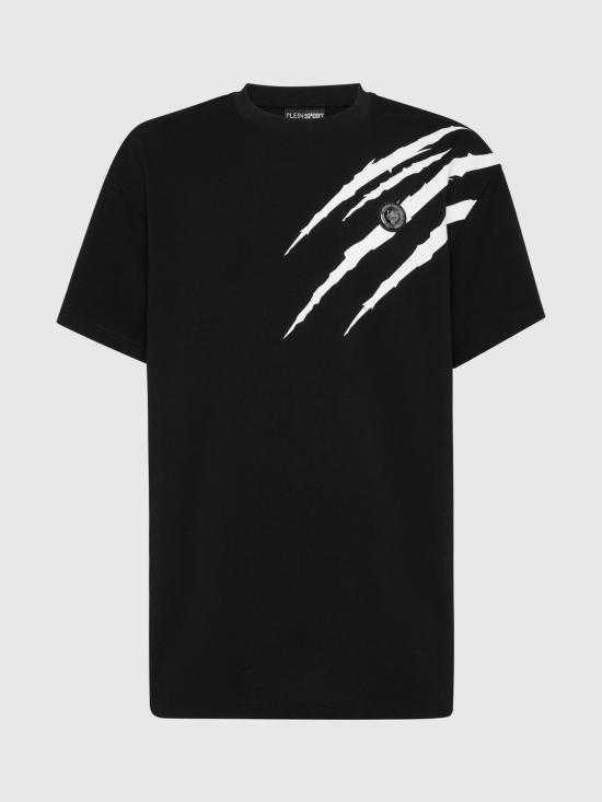 26SS 플레인스포츠 반팔 티셔츠 UAECMTK8579SJY001N 02 Black - PLEIN SPORT