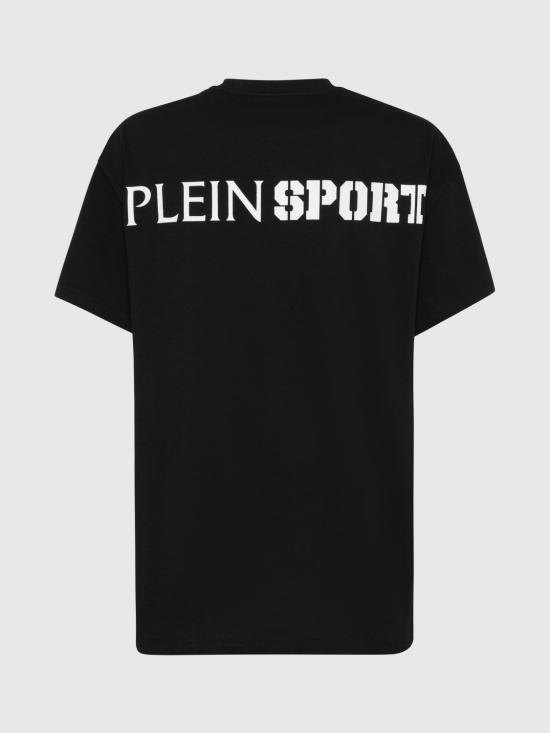 26SS 플레인스포츠 반팔 티셔츠 UAECMTK8579SJY001N 02 Black - PLEIN SPORT