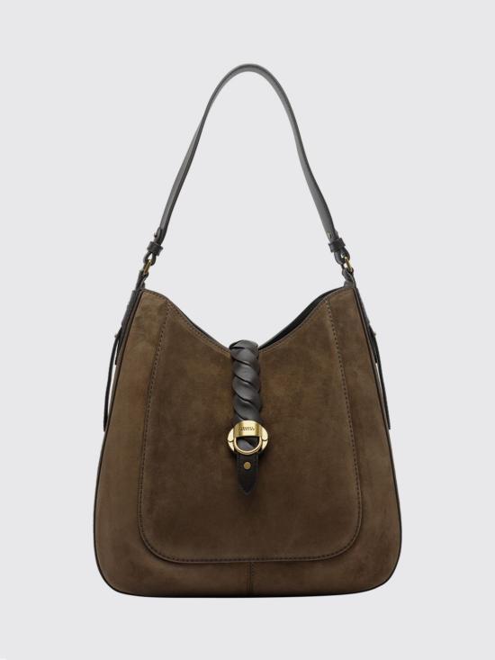 26FW 이자벨마랑 알타이 호보 스웨이드 카프스킨 레더 백 PP0353FAC2C21M 50BZ Bronze