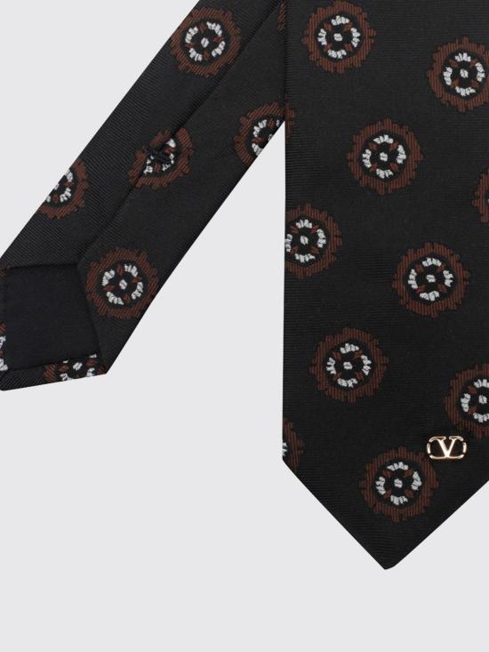 26FW 발렌티노 가라바니 넥타이 EV195YQS 2AV Black - VALENTINO GARAVANI