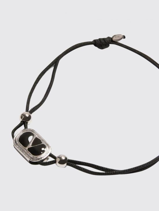 26FW 발렌티노 가라바니 브레이슬릿 J0AI9PIB 0NO Black - VALENTINO GARAVANI