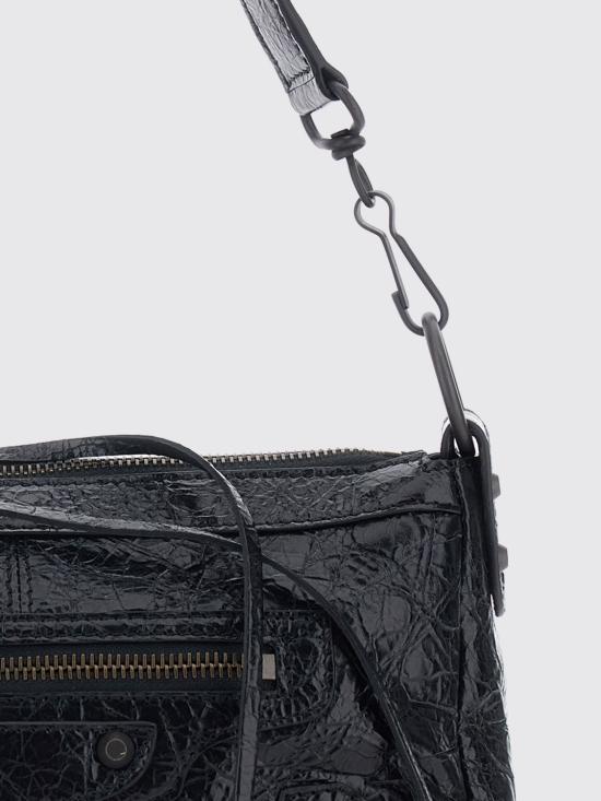 26FW 발렌시아가 르 시티 모토 미니백 8661222ABEK 1000 Black - BALENCIAGA