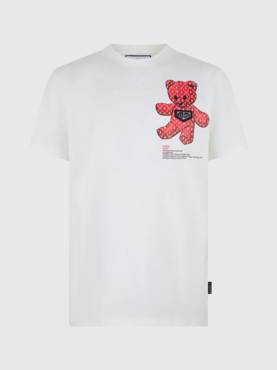 26SS 필립 플레인 반팔 티셔츠 UAFCMTK9381PJY002N 01 White - PHILIPP PLEIN