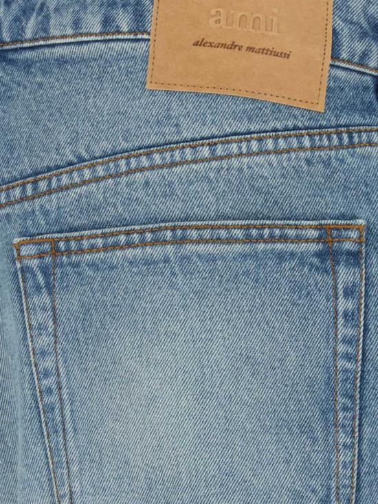 26FW 아미 데님 코튼 라지 핏 진 HTR450DE0046 480 Blue - AMI
