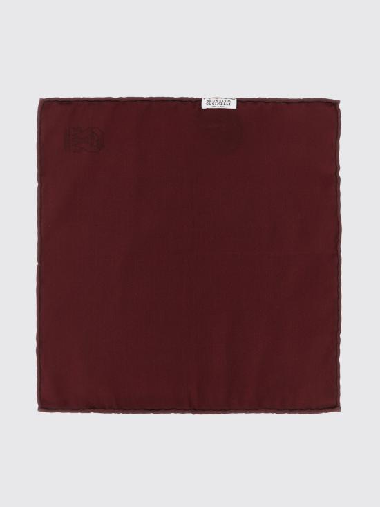 26FW 브루넬로 쿠치넬리 넥타이 MI8900091 C2125 Burgundy - BRUNELLO CUCINELLI