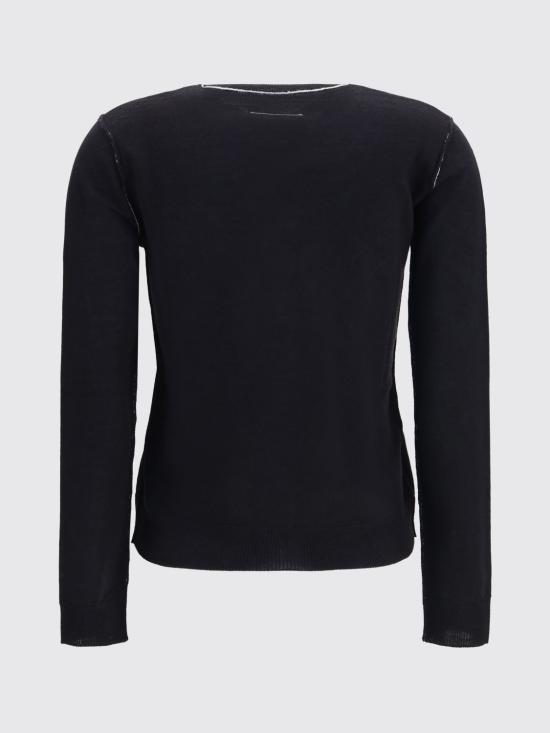 26FW MM6 메종마르지엘라 스웨터 S52HP0044M13037 900 Black - MM6 MAISON MARGIELA
