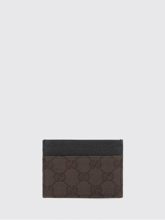 26FW 구찌 플라크 카드 케이스 875795FAF7X 2542 Cocoa - GUCCI