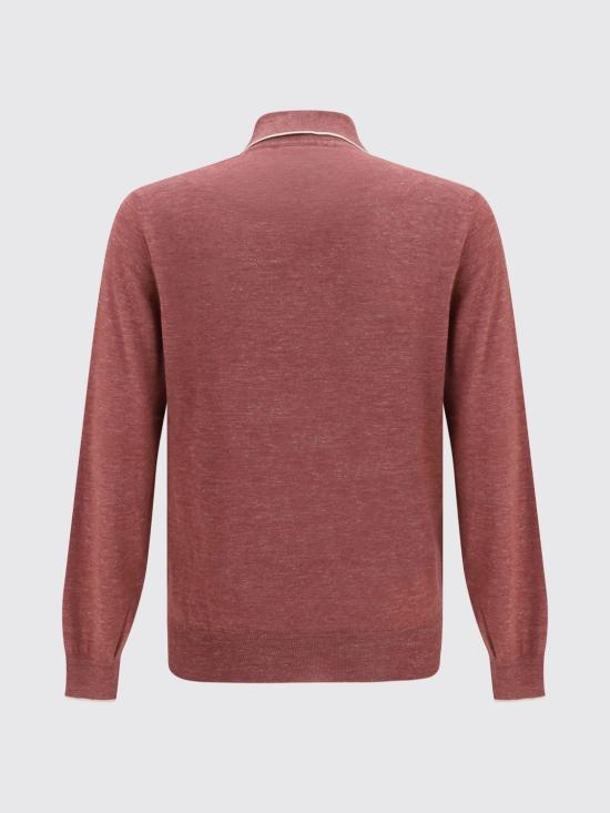 26SS 브루넬로 쿠치넬리 폴로 티셔츠 MHS805905 CCM86 Coral - BRUNELLO CUCINELLI