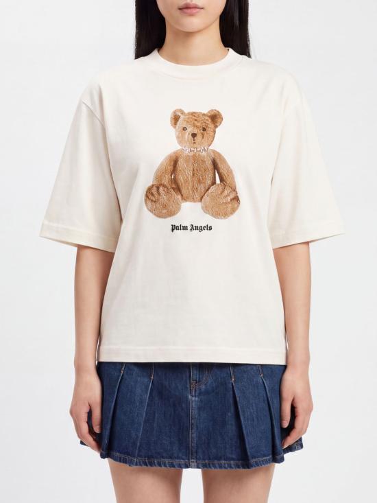 26SS 팜앤젤스 반팔 티셔츠 PWAA079S26JER006 0360 White
