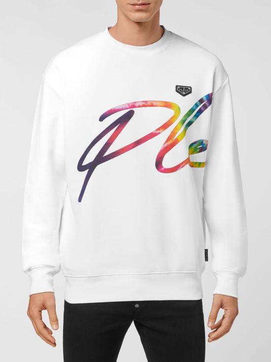 26SS 필립 플레인 긴팔 티셔츠 UABCUJO0011PJO002N 01 White