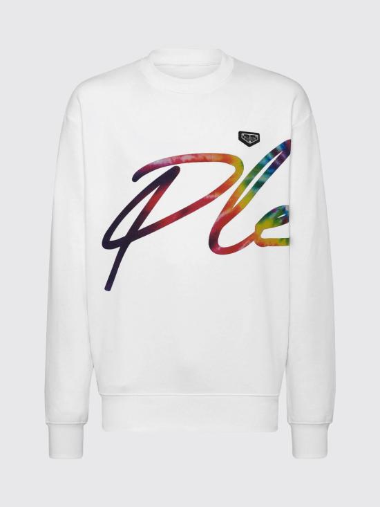 26SS 필립 플레인 긴팔 티셔츠 UABCUJO0011PJO002N 01 White - PHILIPP PLEIN