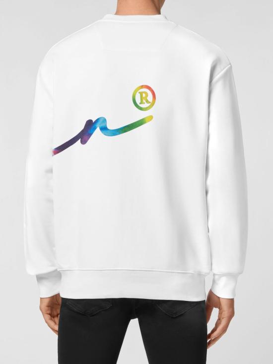 26SS 필립 플레인 긴팔 티셔츠 UABCUJO0011PJO002N 01 White - PHILIPP PLEIN
