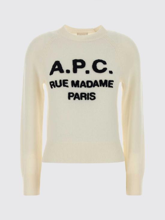 26FW 아페쎄 스웨터 WVAXUF23501 AAD Ecru - A.P.C.