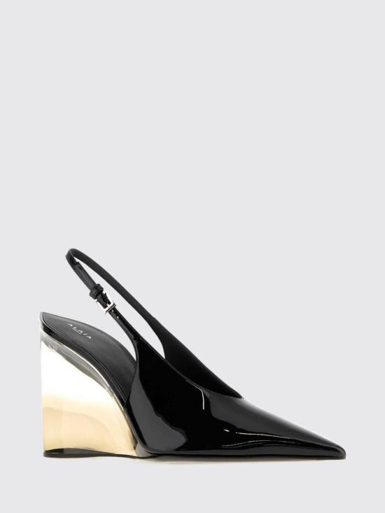 26FW 알라이아 힐/펌프스 AA3G3005I037 999 Black - ALAIA