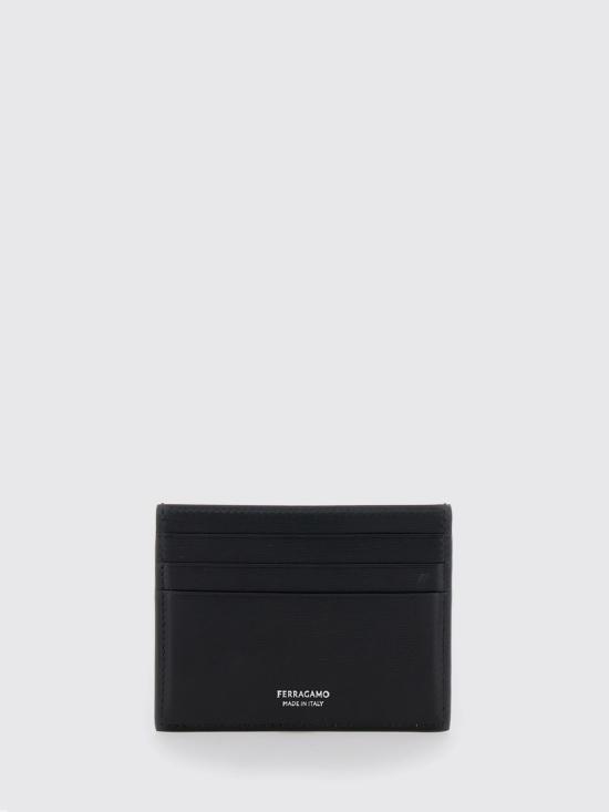 26FW 살바토레 페라가모 크레딧 카드홀더 661396 772114 Black