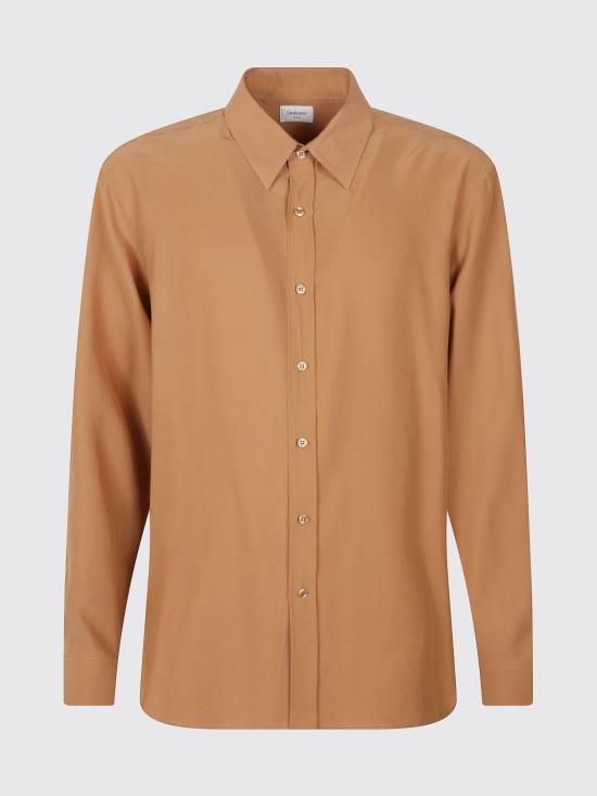 26SS 생로랑 셔츠 862412Y070N 2021 Tobacco - SAINT LAURENT