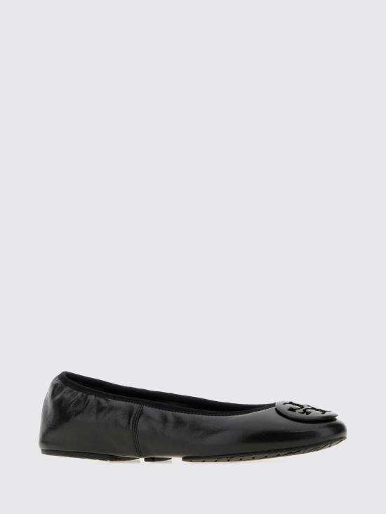 26FW 토리버치 레바 트래블 발레리나 플랫 177204 006 Black - TORY BURCH