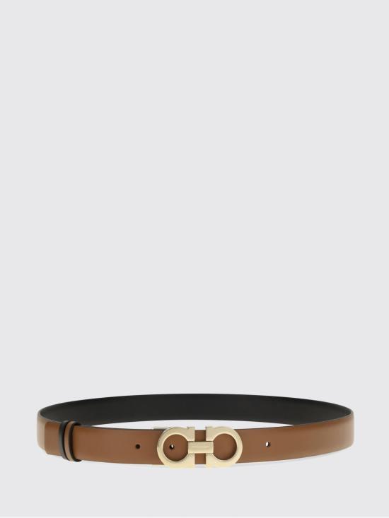 26FW 살바토레 페라가모 레귤러 벨트 674487 527 Brown
