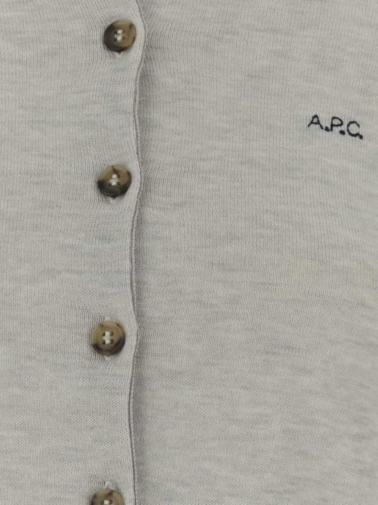 26FW 아페쎄 스웨터 WVBEPF22346 PLB Grey - A.P.C.