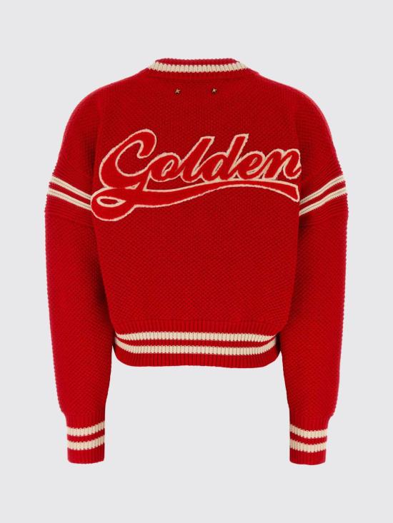 26FW 골든구스 스웨터 GWP02794P00267240605 Red - GOLDEN GOOSE