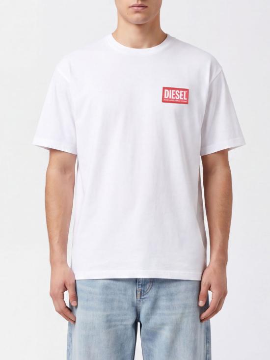 26FW 디젤 반팔 티셔츠 A149470NIAR 100 White