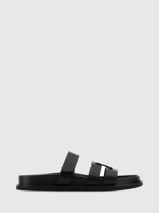26FW 토리버치 이네스 스포츠 슬라이드 161636 006 Black