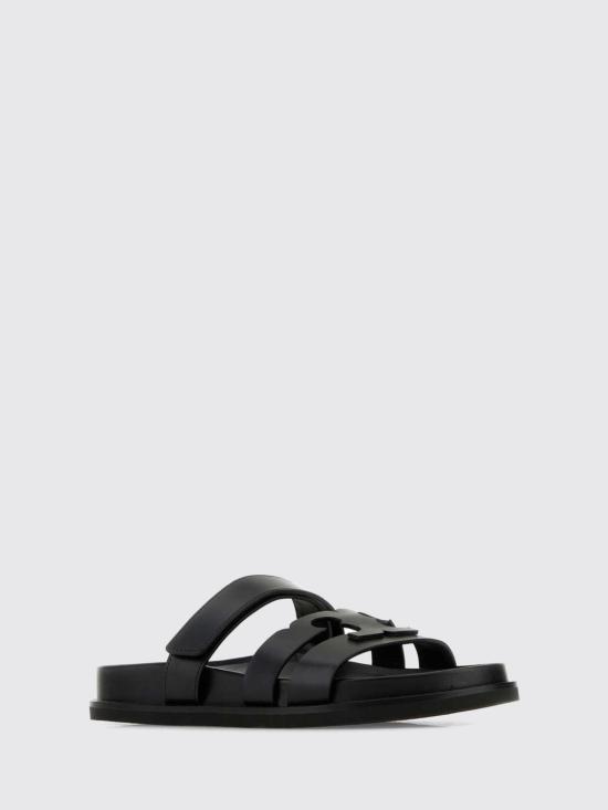 26FW 토리버치 이네스 스포츠 슬라이드 161636 006 Black - TORY BURCH