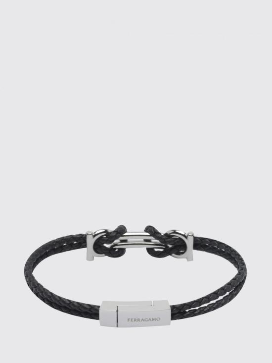26FW 살바토레 페라가모 브레이슬릿 770422 796082 NERO Black - SALVATORE FERRAGAMO