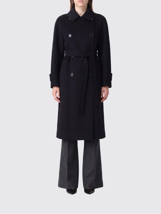 26FW 에스막스마라 코트 2629016111600 013 Black