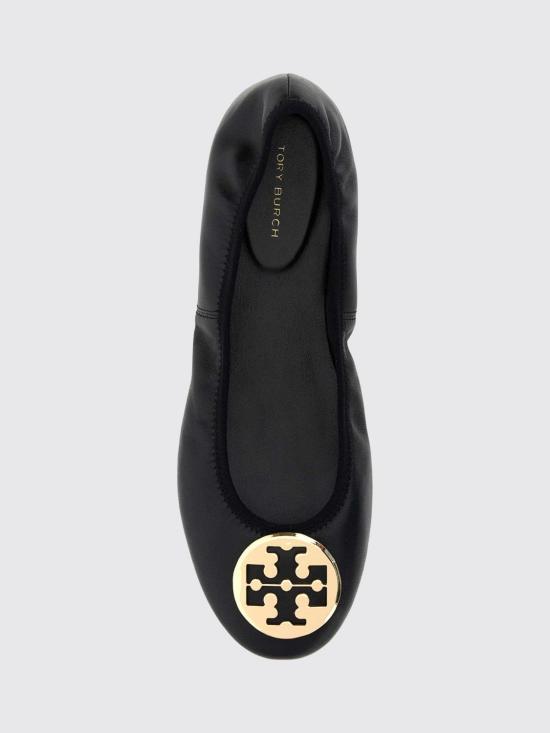 26FW 토리버치 레바 트래블 발레리나 플랫 177201 013 Black - TORY BURCH