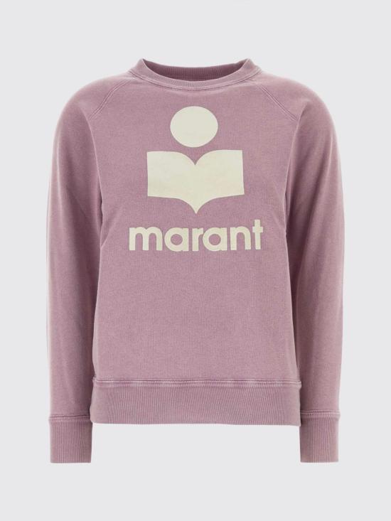 26FW 이자벨마랑에뚜왈 밀리 로고 스웻셔츠 SW0160FAD1M04E RWEC Pink - ISABEL MARANT ETOILE