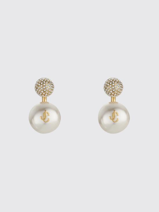 26FW 지미추 이어링 AURIEARRING SJIQ GOLD WHITE CRYSTAL