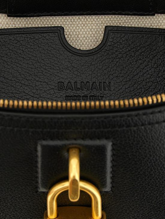 26FW 발망 토트백 HN1BH004LOLP 0PA Black - BALMAIN