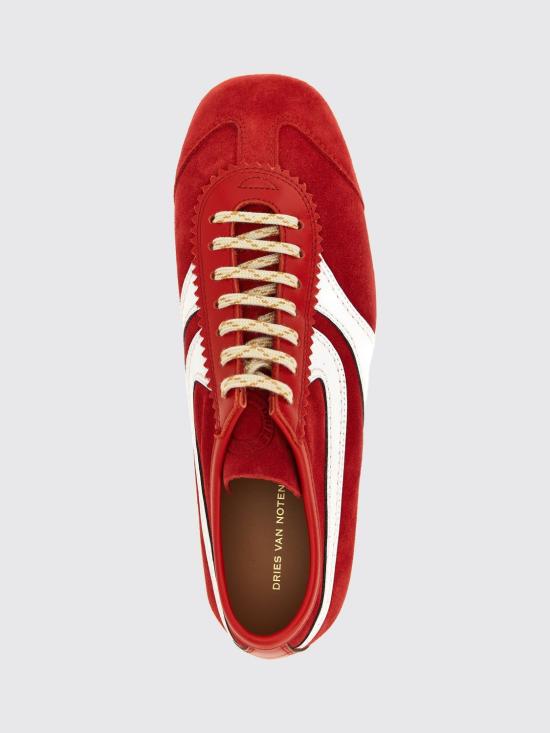 26FW 드리스 반 노튼 스니커즈 2621317000133 352 Red - DRIES VAN NOTEN