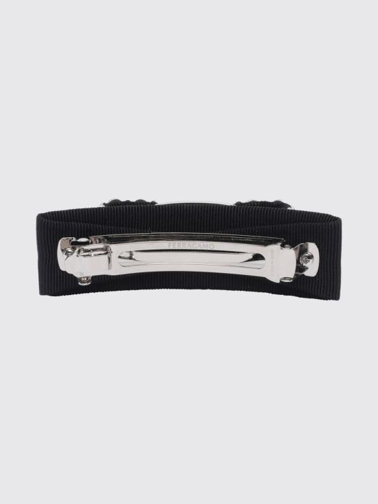 26FW 살바토레 페라가모 헤어 액세서리 342759 524894 NERO CRYSTAL Black - SALVATORE FERRAGAMO