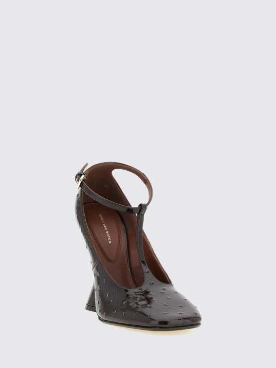 26FW 드리스 반 노튼 힐/펌프스 2621317250304 704 Burgundy - DRIES VAN NOTEN