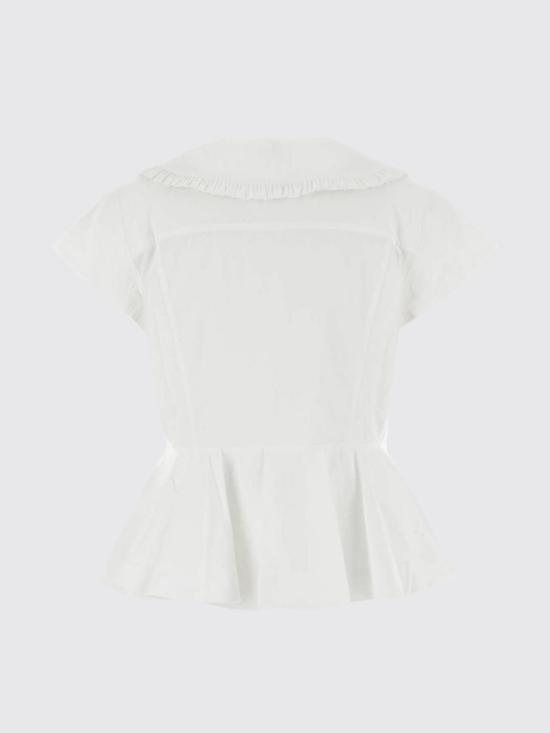 26FW 가니 탑 A1040341 151 White - GANNI